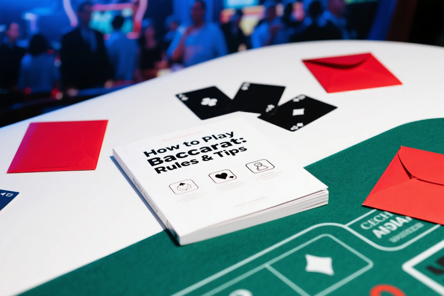 Step-by-step guide on how to play baccarat