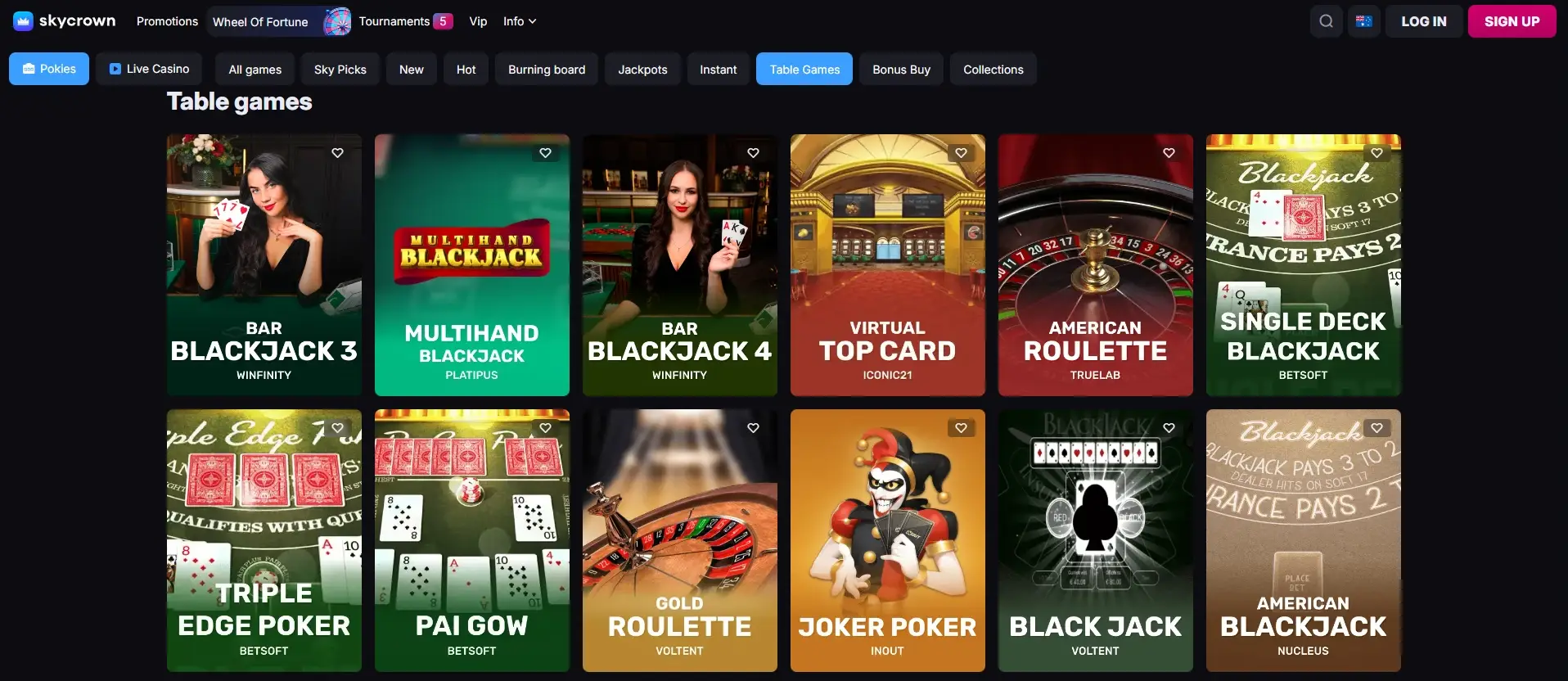 Explore real money casino games at SkyCrown Casino Australia