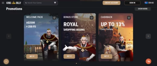 KIng Billy Screen Promo