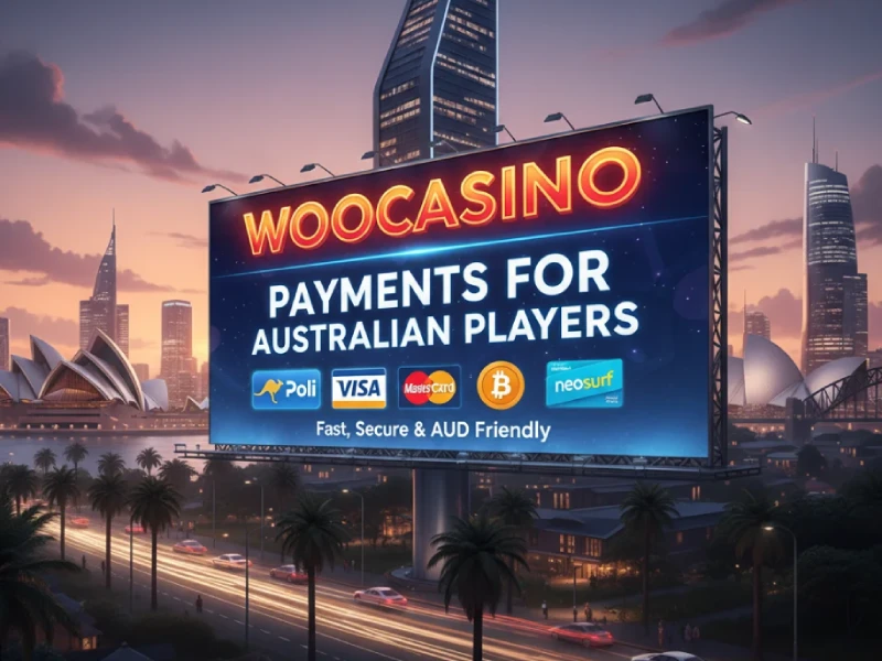 WooCasino payment options for Australian players