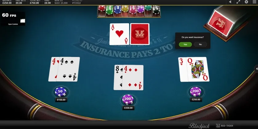 Australian player enjoying online blackjack on desktop and mobile with cards, chips, and casino interface.