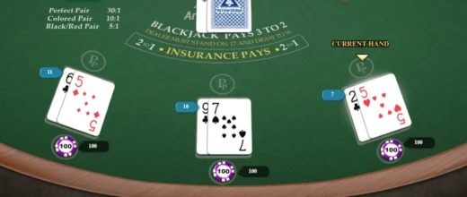 Blackjack Perfect Pair