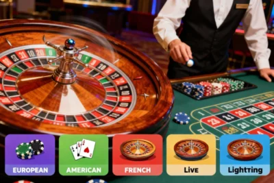 Roulette glossary organized by game elements, bet types, and versions for Australian players