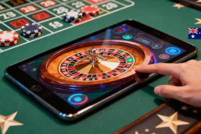 Playing roulette on a mobile phone for Australian players