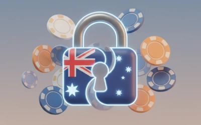 Secure and licensed online casino for Australian players showing safe payments and data protection.