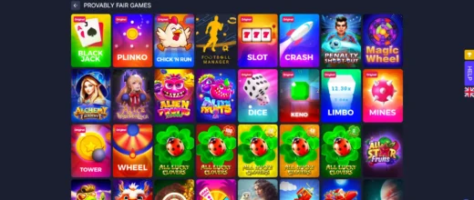 Bitstarz Provably Fair Games