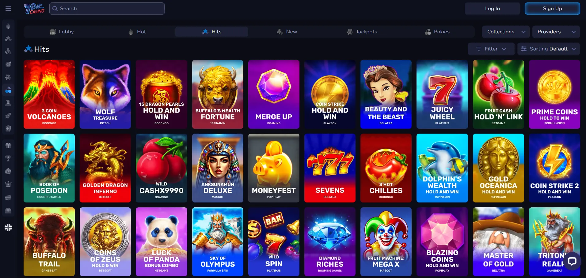 7Bit Casino Australia pokies, popular slot games, jackpots, crypto-friendly.