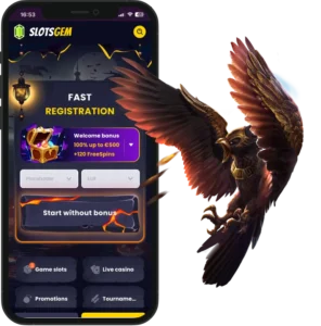 Mobile gaming experience at SlotsGem Casino on smartphone and tablet devices