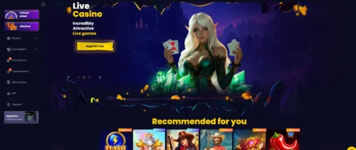 Slotsgem Casino Main Lobby